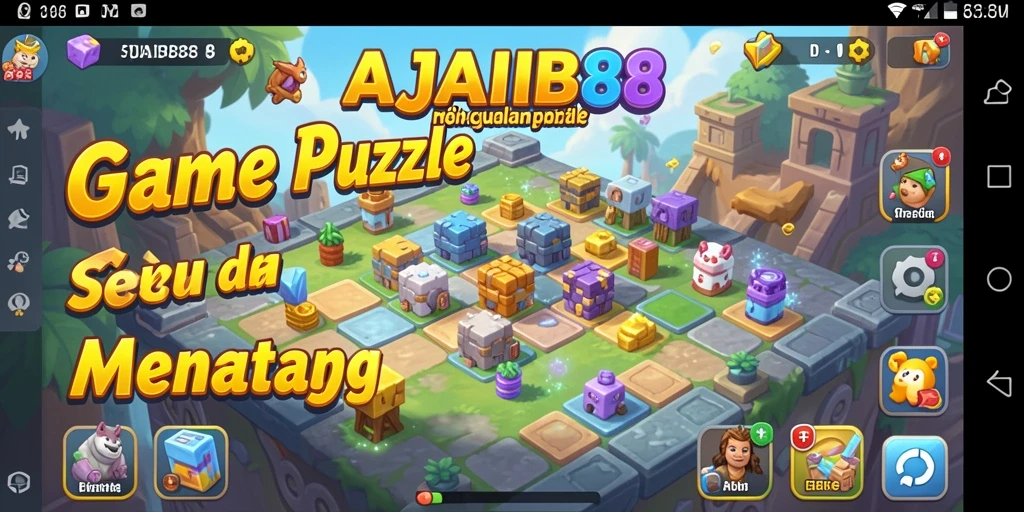 Tampilan gameplay AJAIB88 yang menantang dan seru.