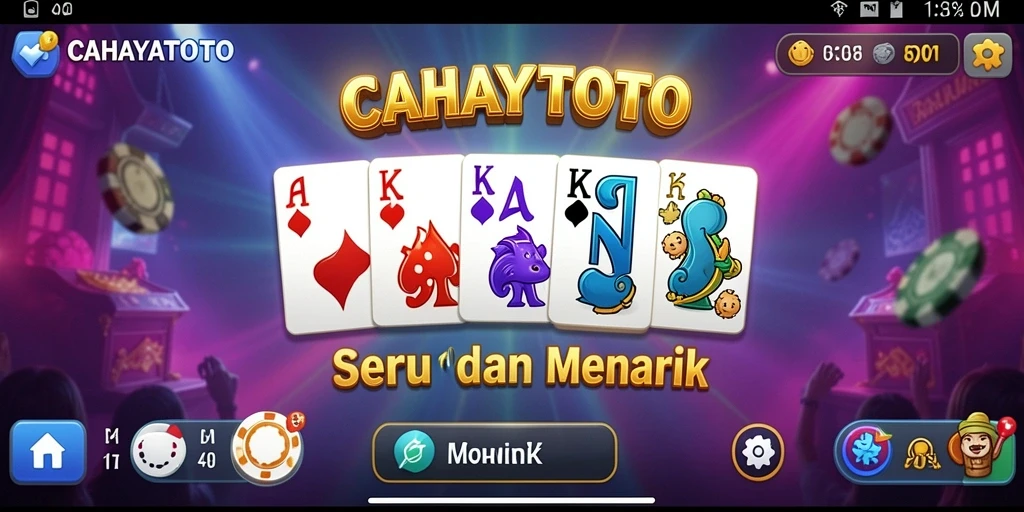 Tampilan menyenangkan dari gameplay CAHAYATOTO yang penuh strategi.