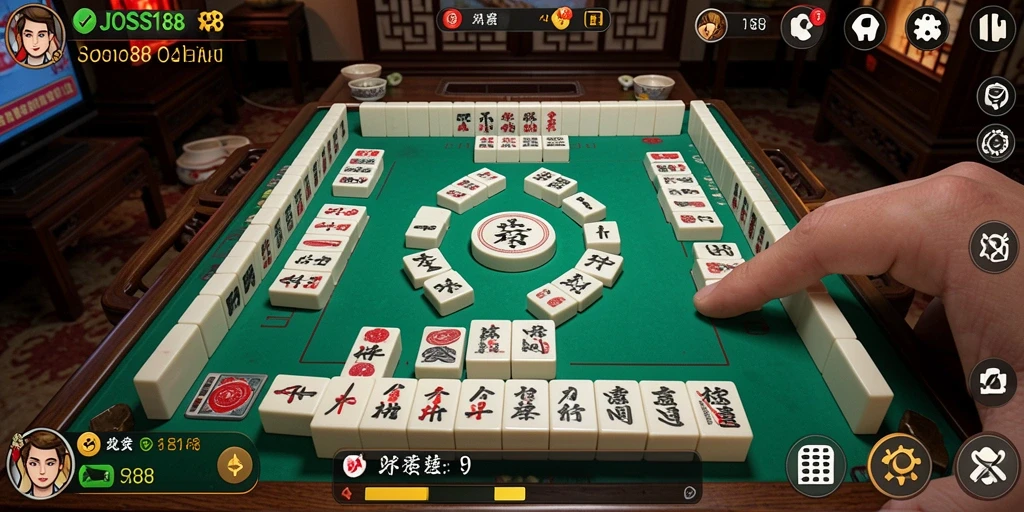 Tampilan menarik saat bermain Mahjong di JOSS188.
