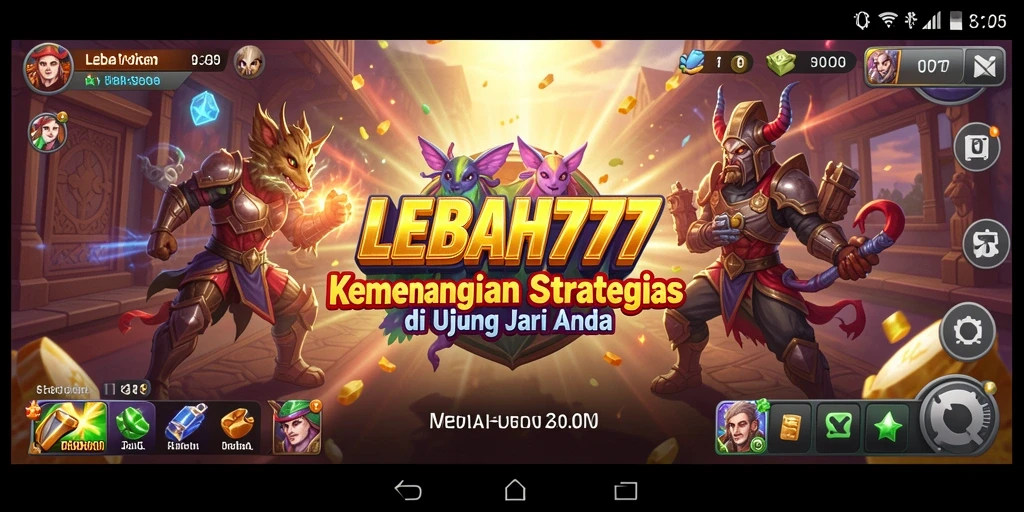 Screenshot gameplay LEBAH777 yang menegangkan dan penuh strategi.