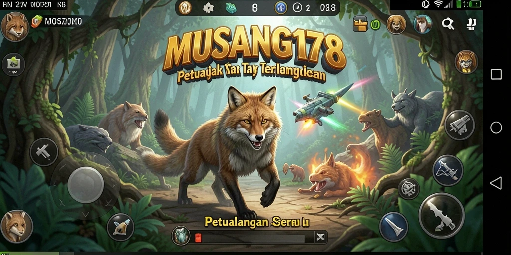Tangkapan layar gameplay MUSANG178 menampilkan petualangan mendebarkan yang penuh tantangan.