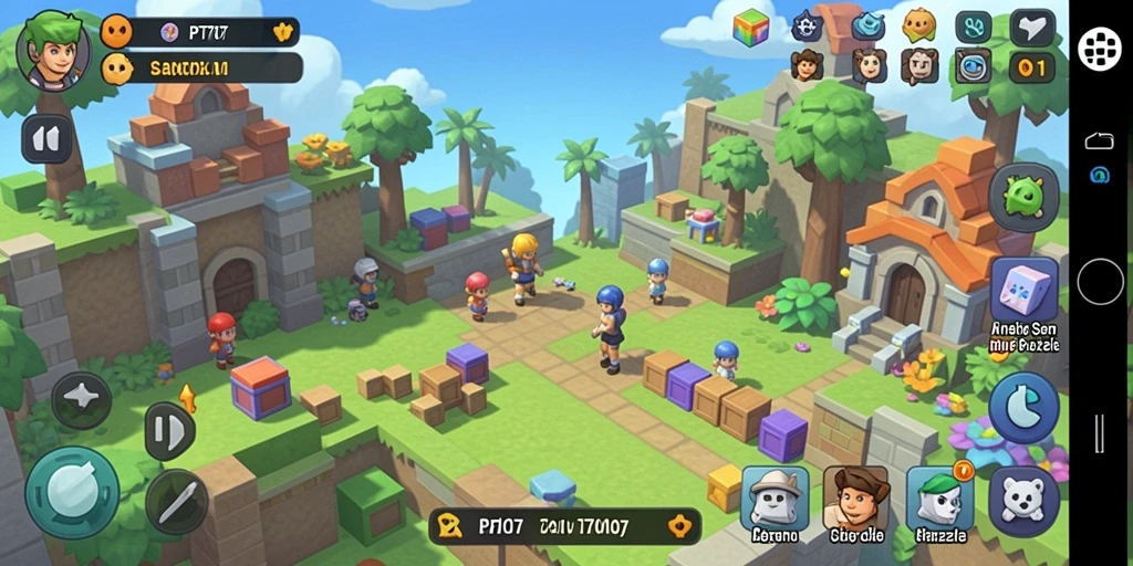 Menampilkan gameplay seru dari PT707 dengan berbagai teka-teki.