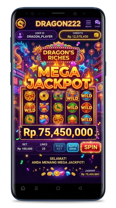 Contoh aplikasi yang tersedia di dragon222 dengan tampilan yang sederhana